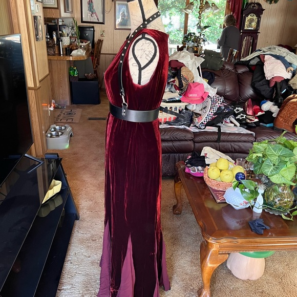 Black Faux leather adjustable harness - Picture 11 of 14